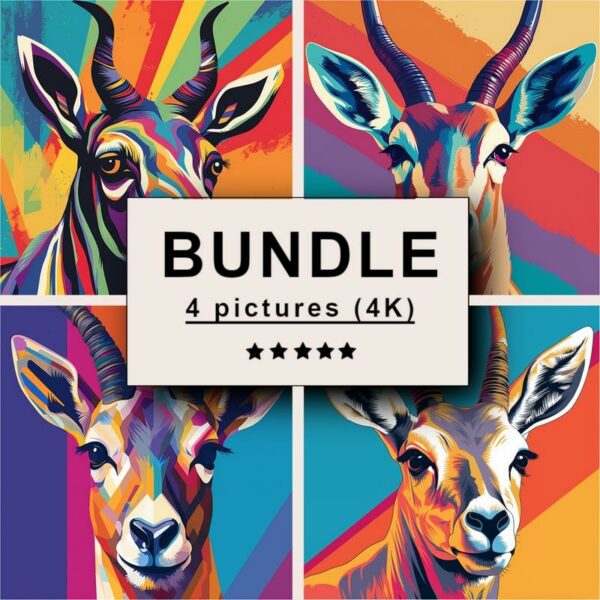 Antelope Pop Art Bundle