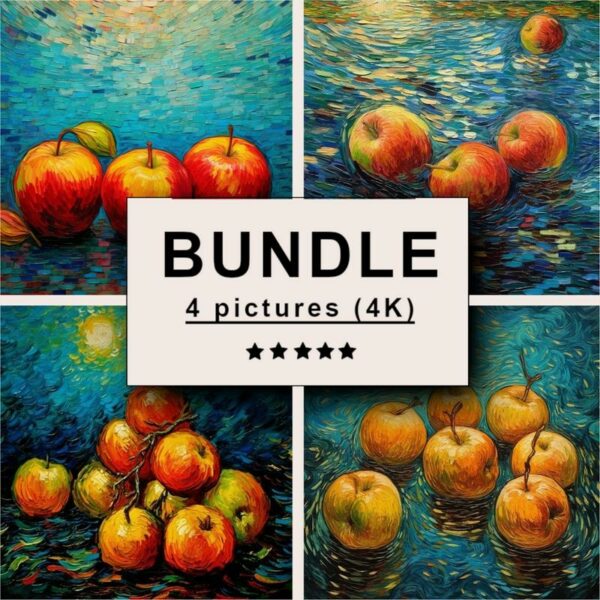 Apples Impressionism Bundle