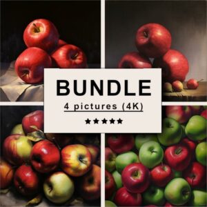 Apples Oil Painting Bundle
