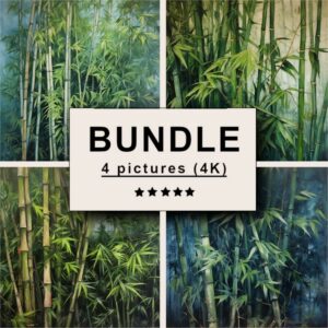 Bamboo Oil Painting Bundle