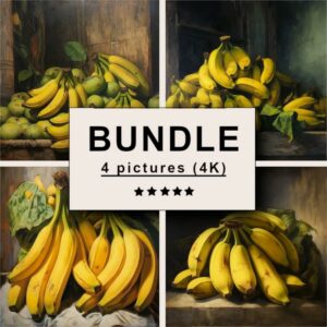 Bananas Oil Painting Bundle