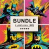 Bat Pop Art Bundle