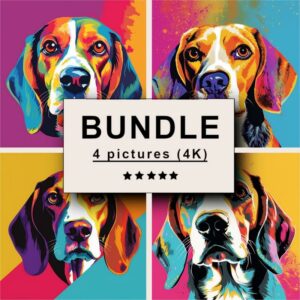 Beagle Pop Art Bundle