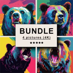 Bear Pop Art Bundle