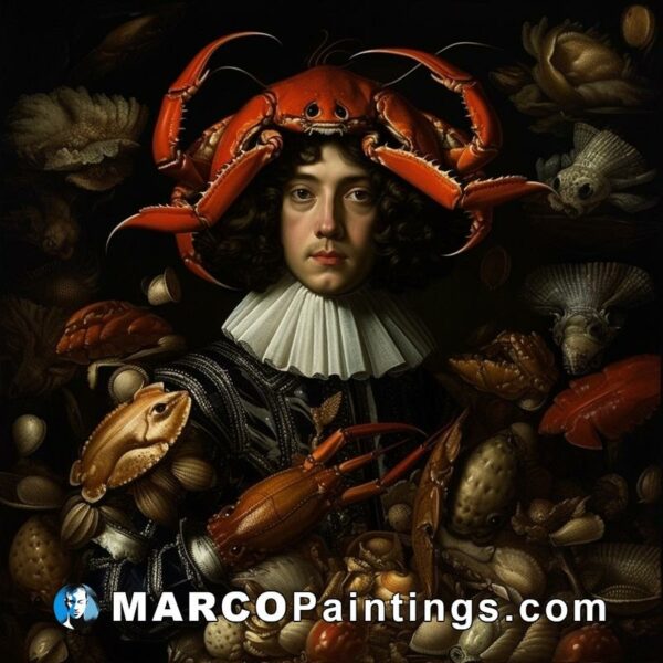Ben boadice's latest work'man with a crab'