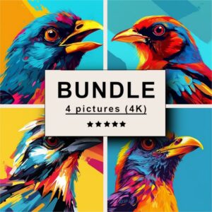 Bird Pop Art Bundle