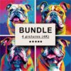 Bulldog Pop Art Bundle