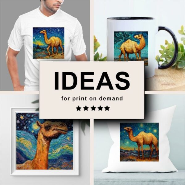 Camel Impressionism Merchandising