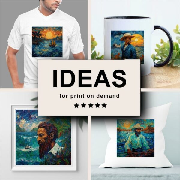 Caribbean Impressionism Merchandising