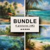 Caribbean Oil Painting Bundle