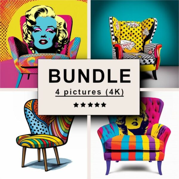 Chair Pop Art Bundle