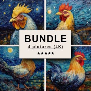 Chicken Impressionism Bundle