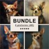 Chihuahua Oil Painting Bundle