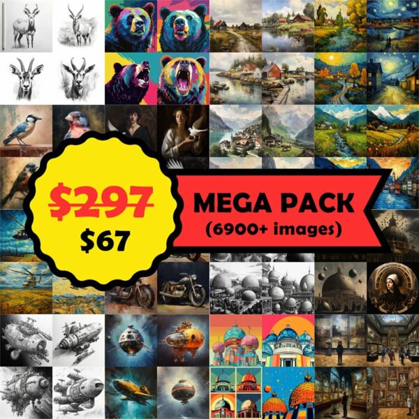 Mega Pack Paintings
