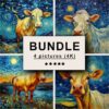 Cow Impressionism Bundle