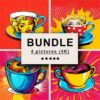 Cup Pop Art Bundle