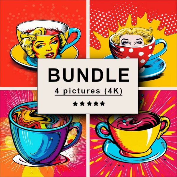 Cup Pop Art Bundle