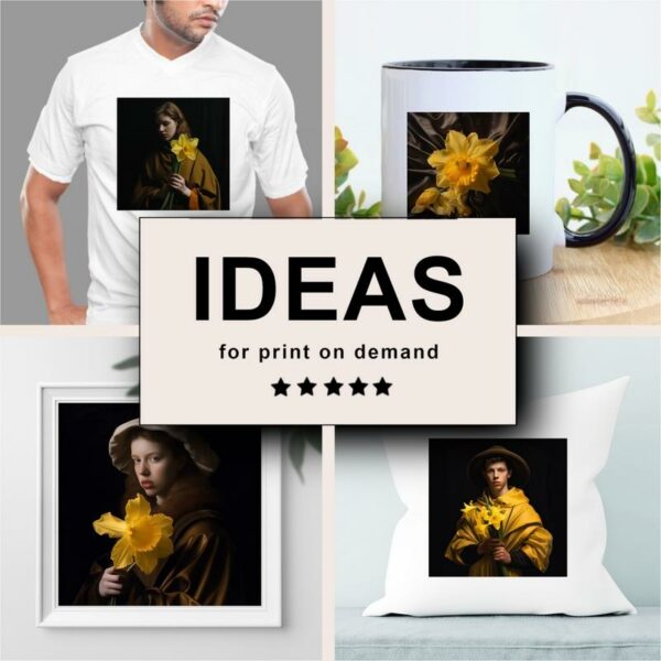 Daffodil Dramatic Lighting Merchandising