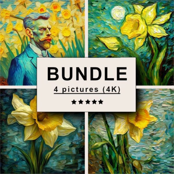 Daffodil Impressionism Bundle