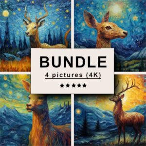 Deer Impressionism Bundle