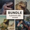 Dinosaur Oil Painting Bundle