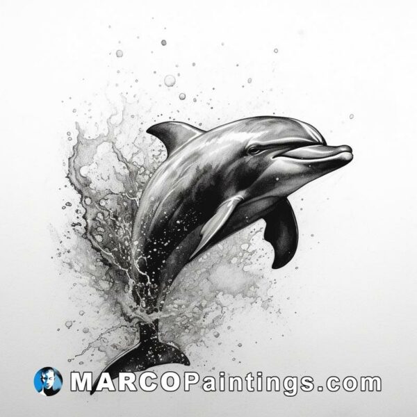 Dolphin drawing by daniel reyes 854