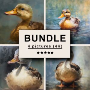Duck Oil Painting Bundle