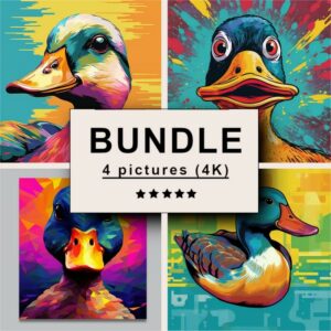 Duck Pop Art Bundle