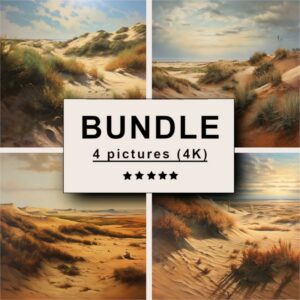 Dunes Oil Painting Bundle