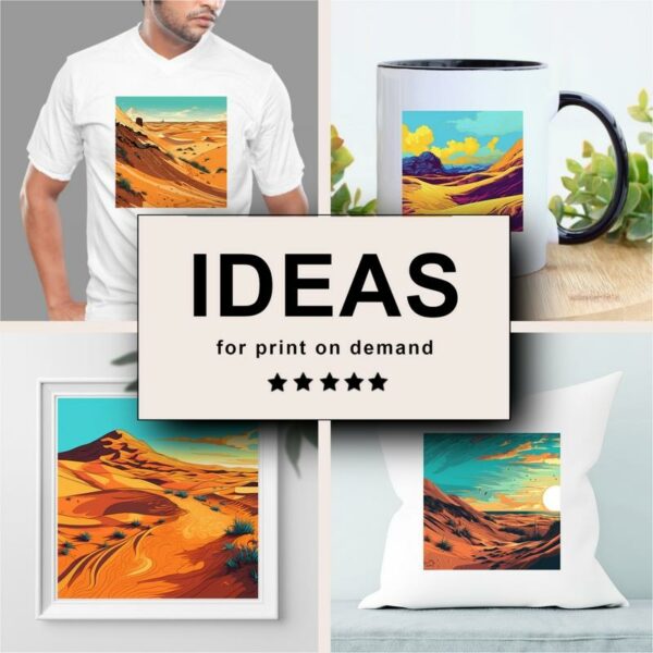 Dunes Pop Art Merchandising