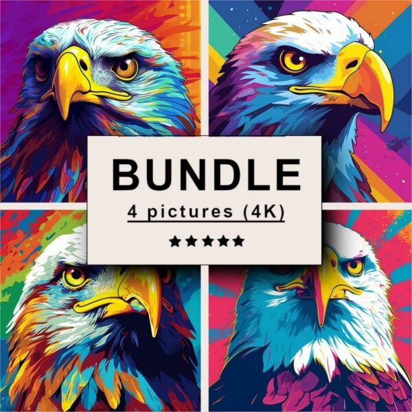 Eagle Pop Art Bundle