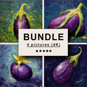 Eggplant Impressionism Bundle