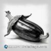 Eggplant — pencil sketch stock photo