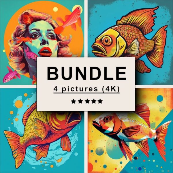 Fish Pop Art Bundle