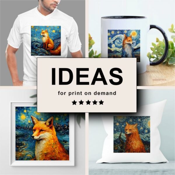 Fox Impressionism Merchandising