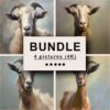 Goat Oil Painting Bundle