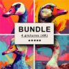 Goose Pop Art Bundle