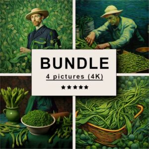 Green Beans Impressionism Bundle