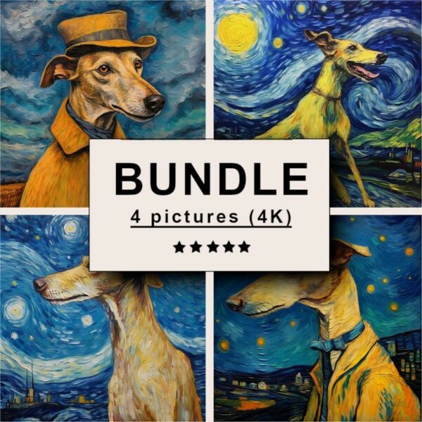 Greyhound Impressionism Bundle