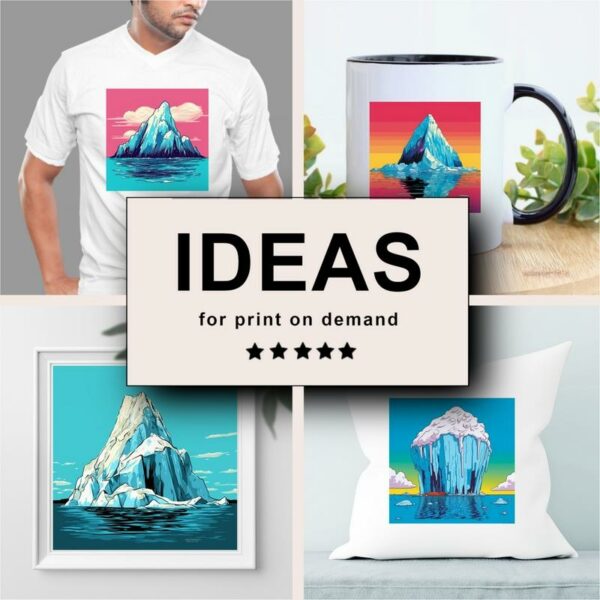 Iceberg Pop Art Merchandising