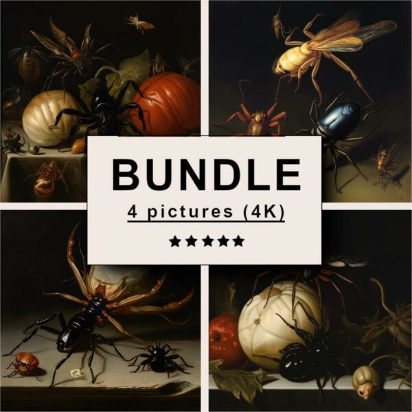 Insect and Arachnid Dramatic Lighting Bundle