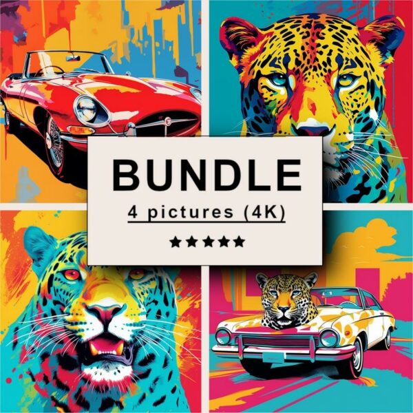 Jaguar Pop Art Bundle