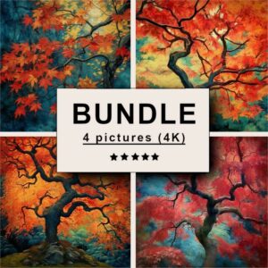 Japanese Maple Impressionism Bundle