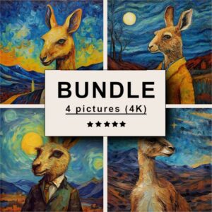 Kangaroo Impressionism Bundle