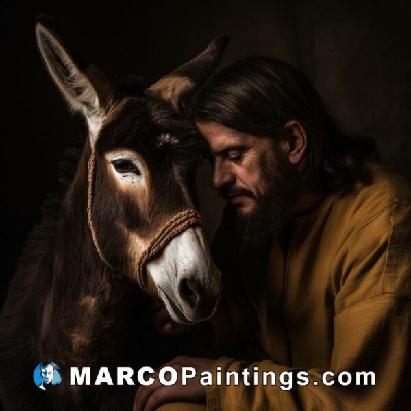 Kasper martin's portraits of two donkeys
