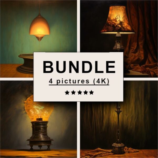 Lamp Oil Painting Bundle