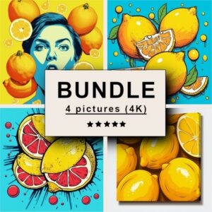 Lemons Pop Art Bundle