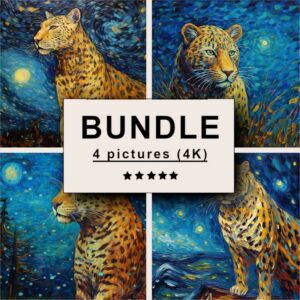 Leopard Impressionism Bundle