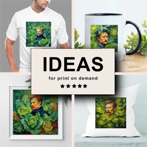 Lettuce Impressionism Merchandising