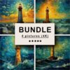 Lighthouse Impressionism Bundle